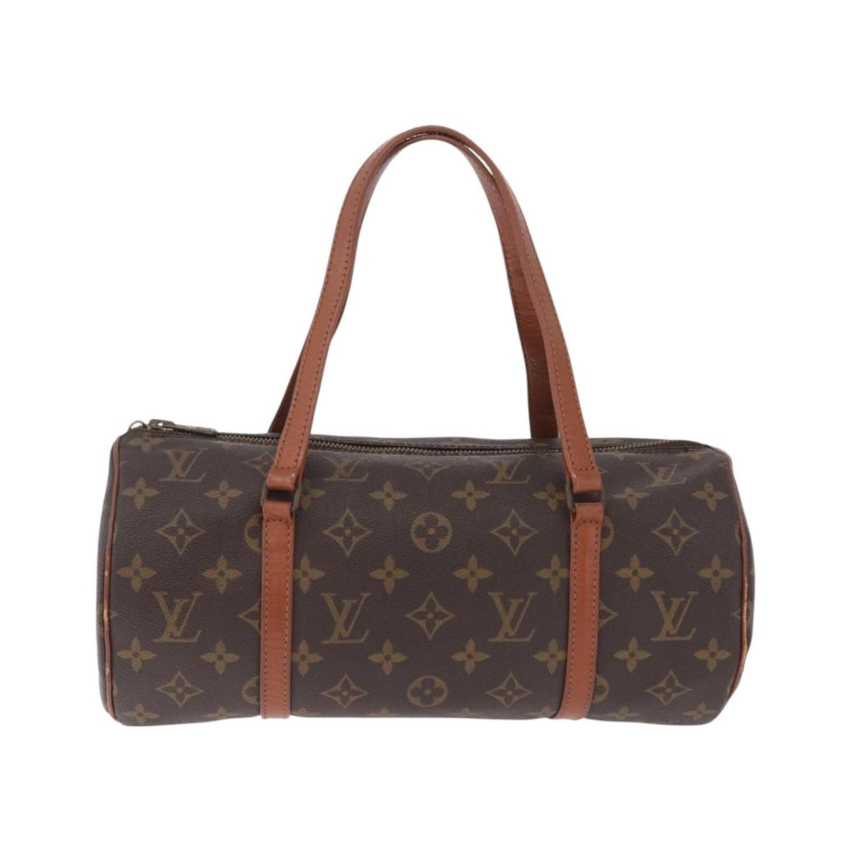 Louis Vuitton Papillon Monogram Canvas, Brown, Canvas, Handbag