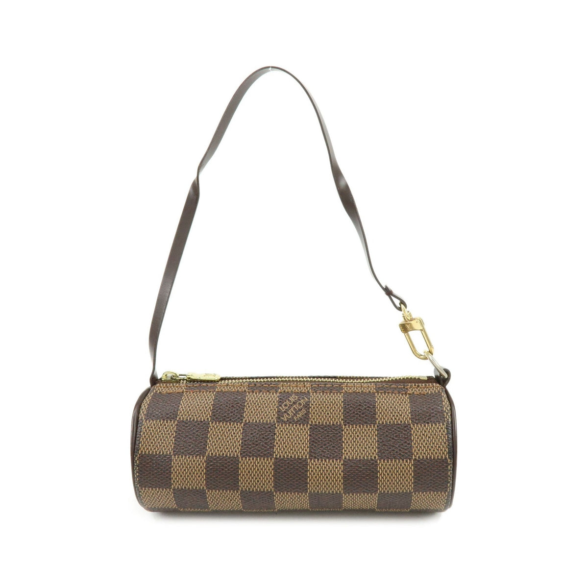 Louis Vuitton Papillon Pochette Damier, Brown, Canvas, Clutch