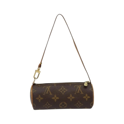 Louis Vuitton Papillon Pochette Monogram Canvas, Brown, Canvas, Clutch