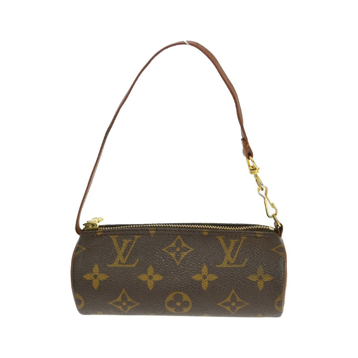 Louis Vuitton Papillon Pochette Monogram Canvas, Brown, Canvas, Clutch