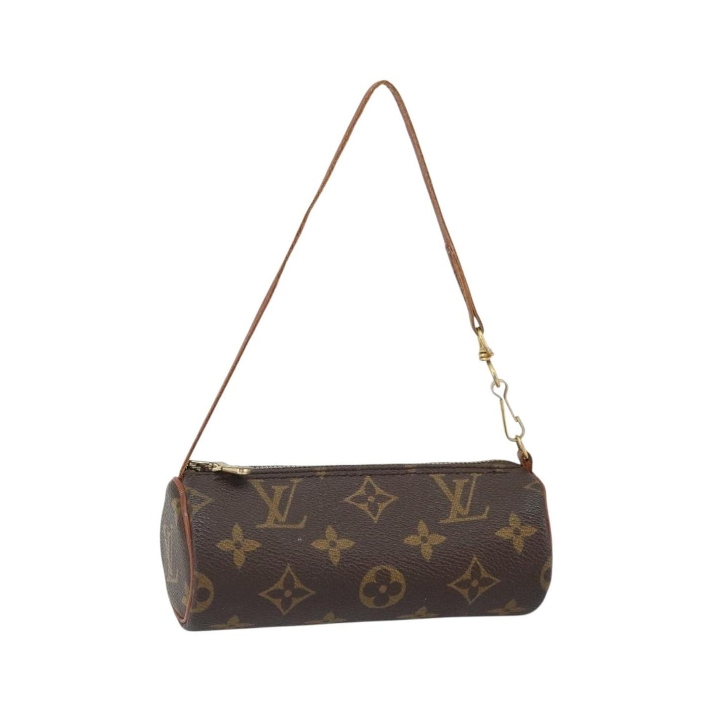 Louis Vuitton Papillon Pochette Monogram Canvas, Brown, Canvas, Clutch