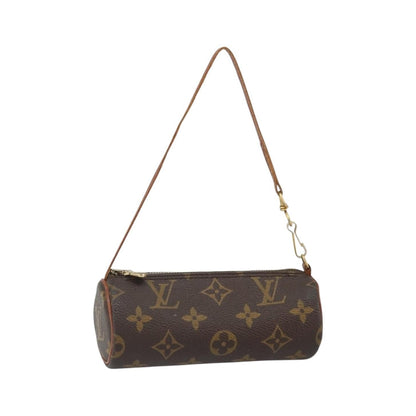 Louis Vuitton Papillon Pochette Monogram Canvas, Brown, Canvas, Clutch