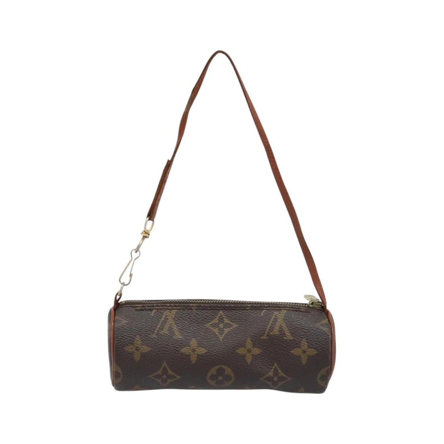 Louis Vuitton Papillon Pochette Monogram Canvas, Brown, Canvas, Clutch