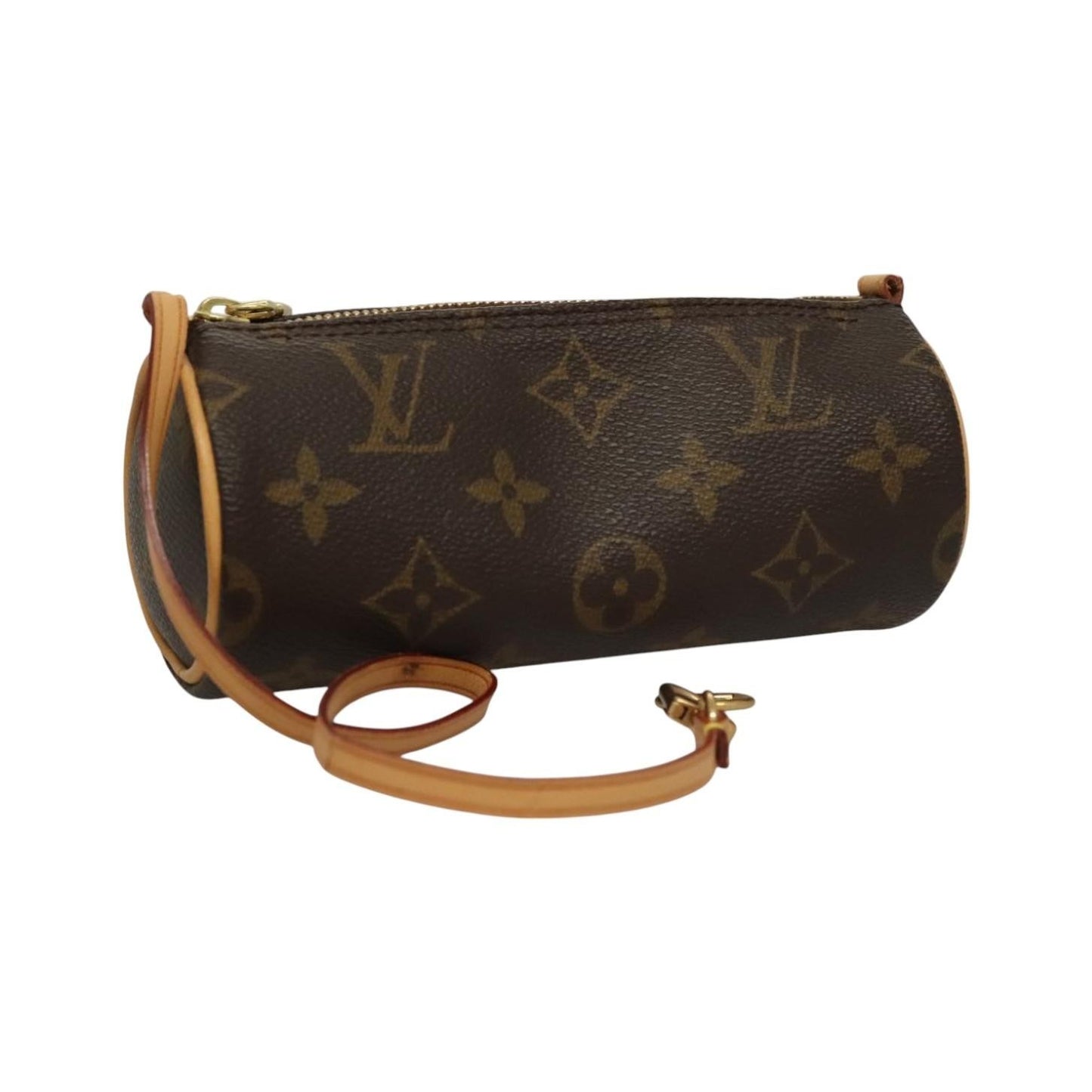 Louis Vuitton Papillon Pochette Monogram Canvas, Brown, Canvas, Clutch