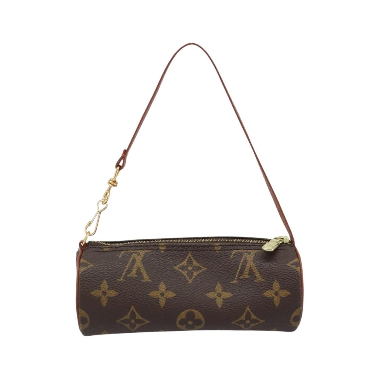 Louis Vuitton Papillon Pochette Monogram Canvas, Brown, Canvas, Clutch