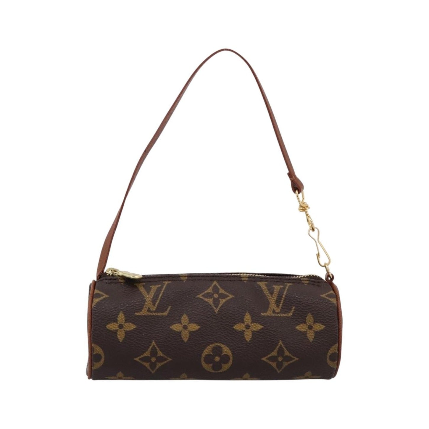 Louis Vuitton Papillon Pochette Monogram Canvas, Brown, Canvas, Clutch
