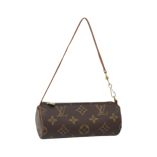 Louis Vuitton Papillon Pochette Monogram Canvas, Brown, Canvas, Clutch