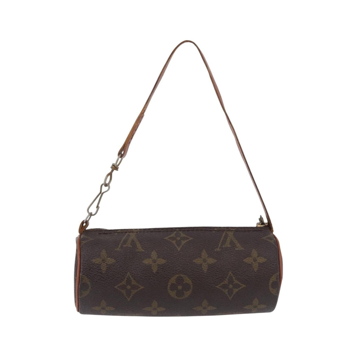 Louis Vuitton Papillon Pochette Monogram Canvas, Brown, Canvas, Clutch