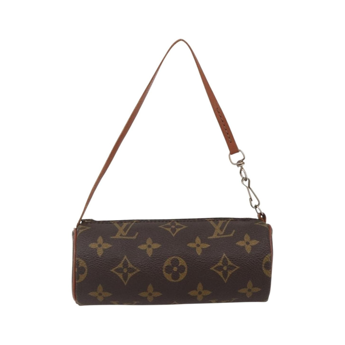 Louis Vuitton Papillon Pochette Monogram Canvas, Brown, Canvas, Clutch