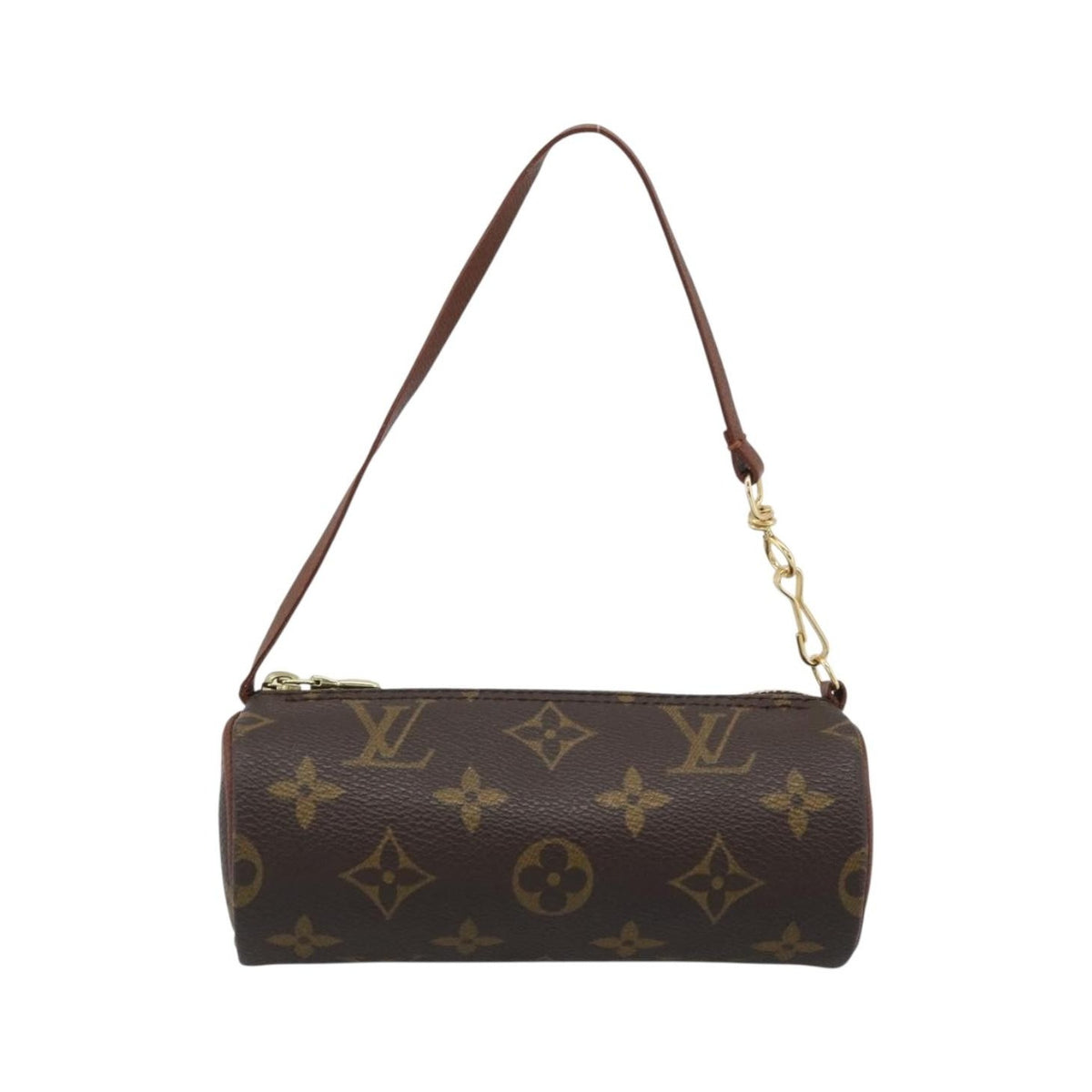 Louis Vuitton Papillon Pochette Monogram Canvas, Brown, Canvas, Clutch