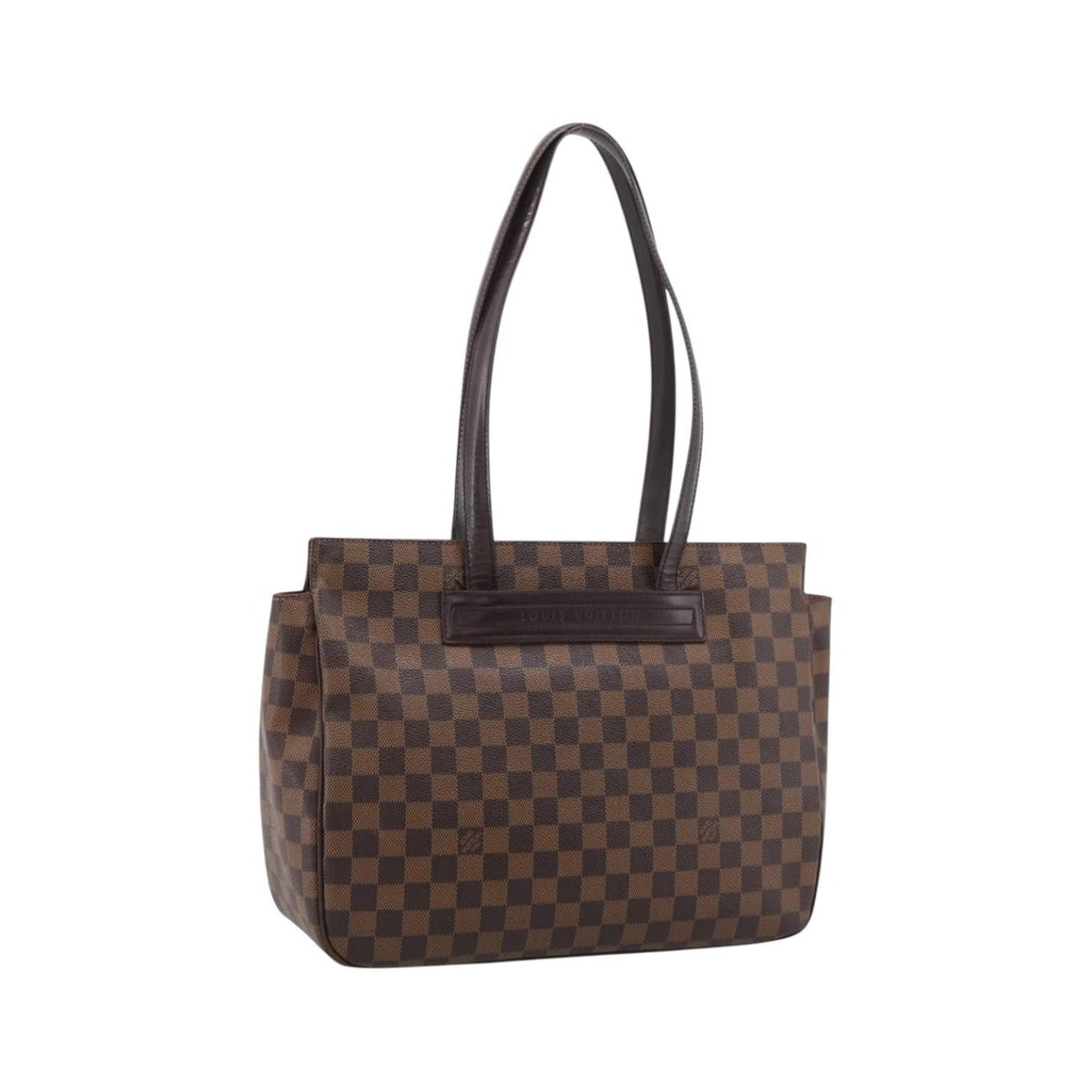 Louis Vuitton Parioli Damier Ebene, Brown, Canvas, Shoulder Bag