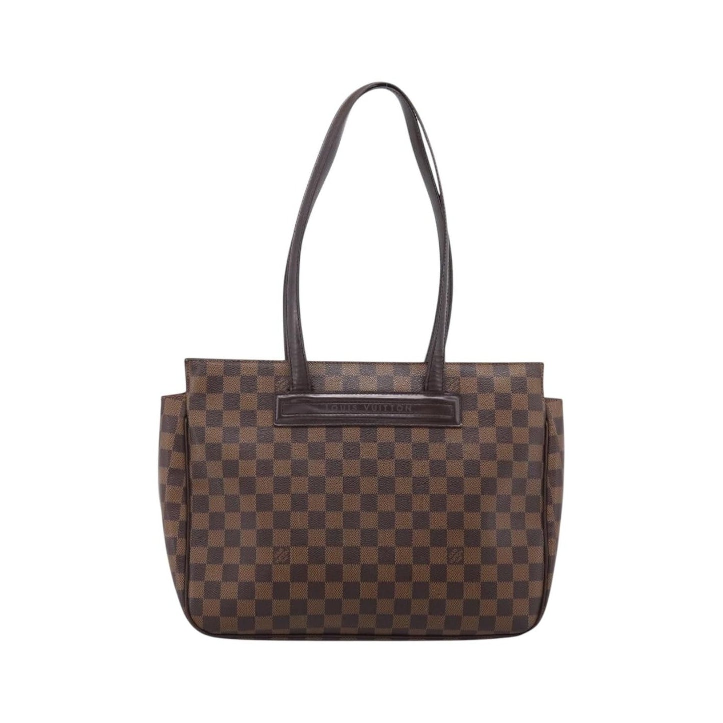Louis Vuitton Parioli Damier Ebene, Brown, Canvas, Shoulder Bag