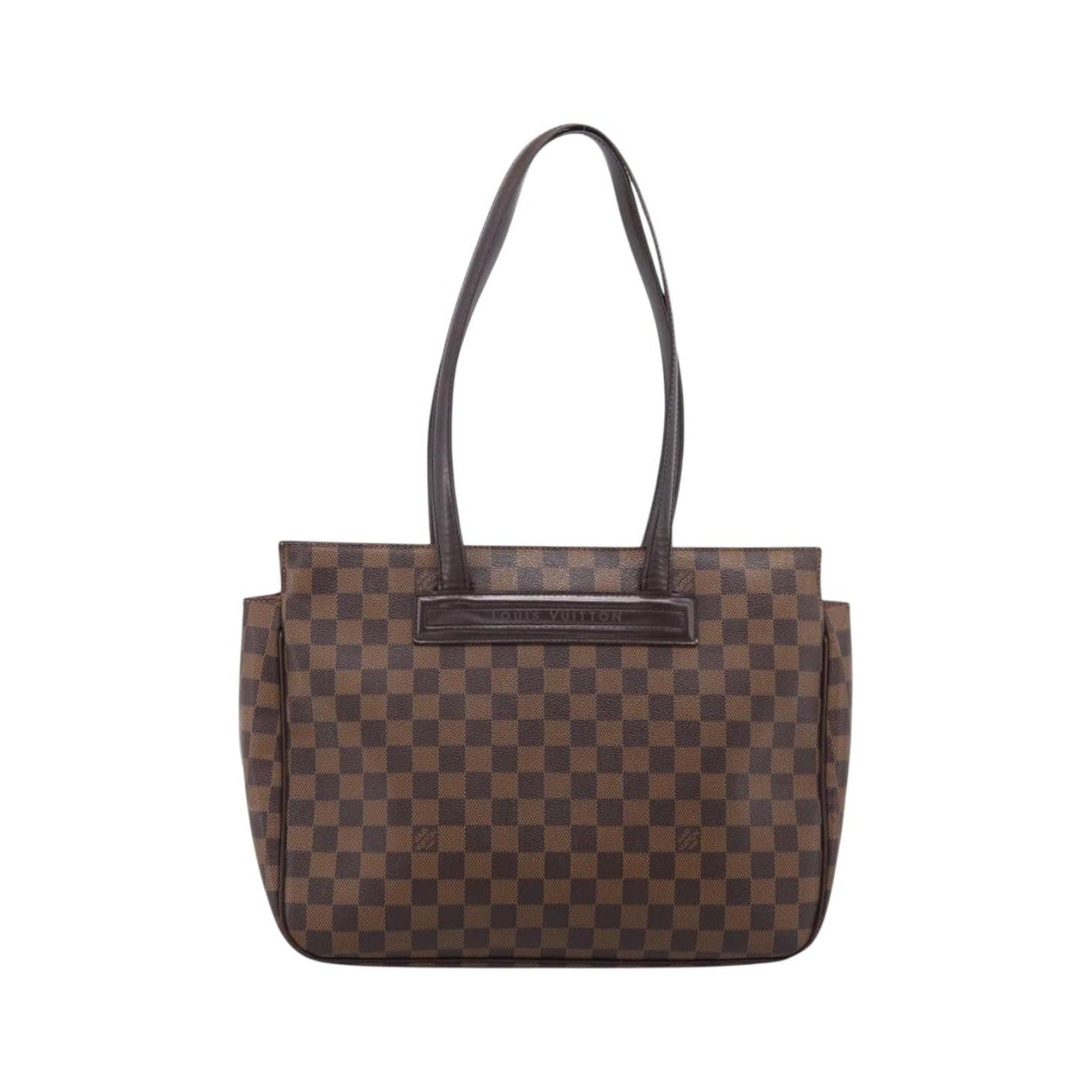 Louis Vuitton Parioli Damier Ebene, Brown, Canvas, Shoulder Bag