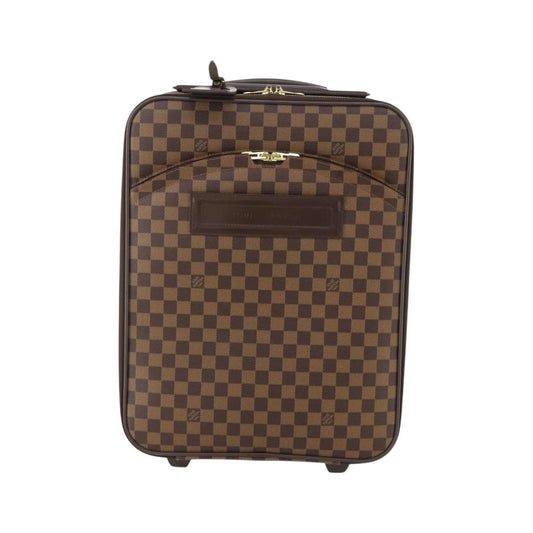 Louis Vuitton Pegase Business Luggage Damier, Black, Canvas, Travel Bag