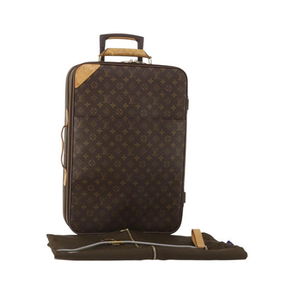 Louis Vuitton Pegase Luggage Monogram Canvas, Brown, Canvas, Travel Bag