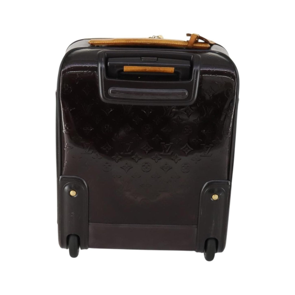 Louis Vuitton Pegase Luggage Monogram Vernis, Brown, Patent Leather, Travel Bag