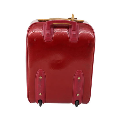 Louis Vuitton Pegase Luggage Monogram Vernis, Red, Patent Leather, Travel Bag