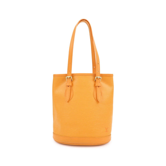 Louis Vuitton Petit Bucket Epi Leather, Orange, Leather, Handbag