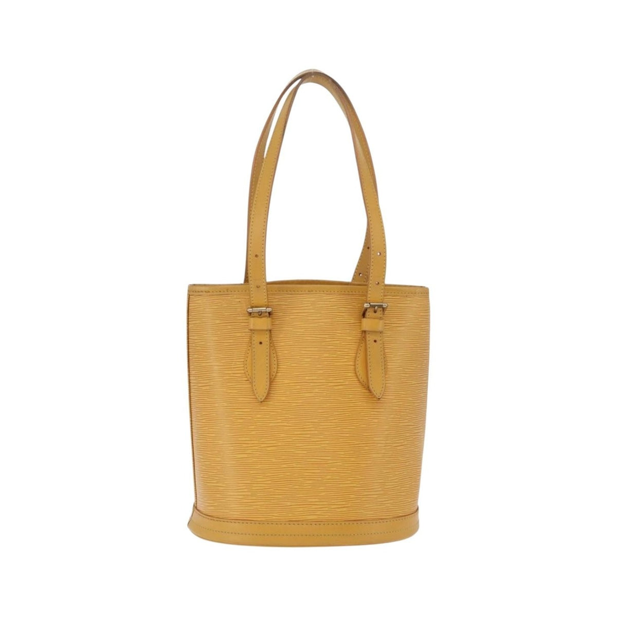 Louis Vuitton Petit Bucket Epi Leather, Yellow, Leather, Handbag