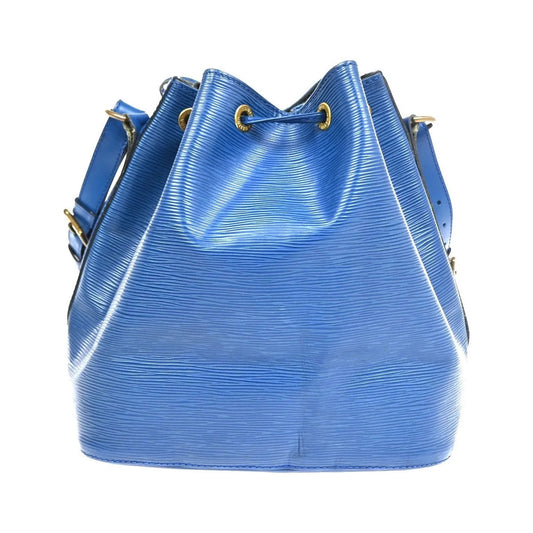 Louis Vuitton Petit Noe Epi Leather, Blue, Leather, Shoulder Bag