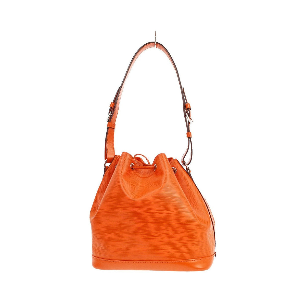 Louis Vuitton Petit Noe Epi Leather, Orange, Leather, Handbag