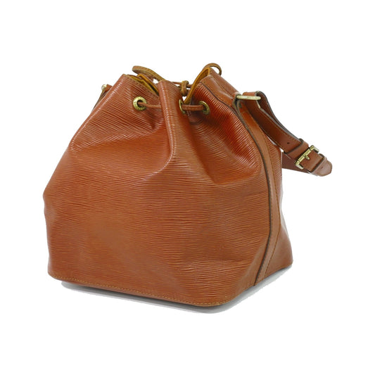 Louis Vuitton Petit Noe Epi Leather, Brown, Leather, Shoulder Bag