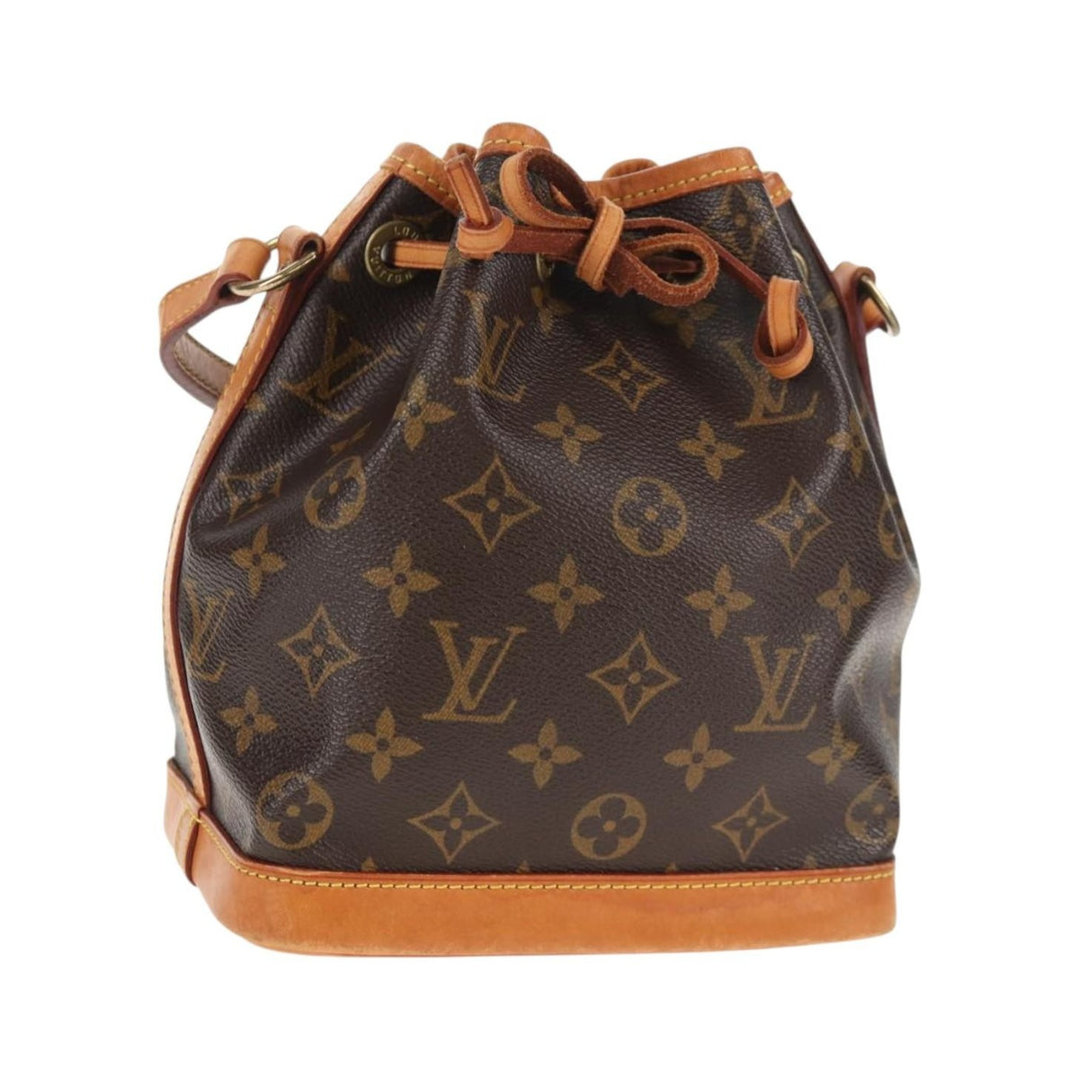 Louis Vuitton Petit Noe NM Monogram Canvas, Brown, Canvas, Handbag