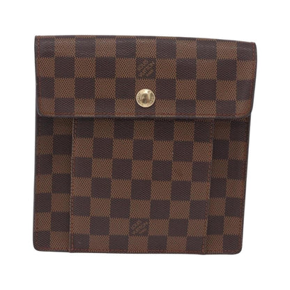 Louis Vuitton Pimlico Damier, Brown, Canvas, Handbag