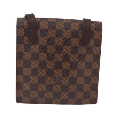 Louis Vuitton Pimlico Damier, Brown, Canvas, Handbag