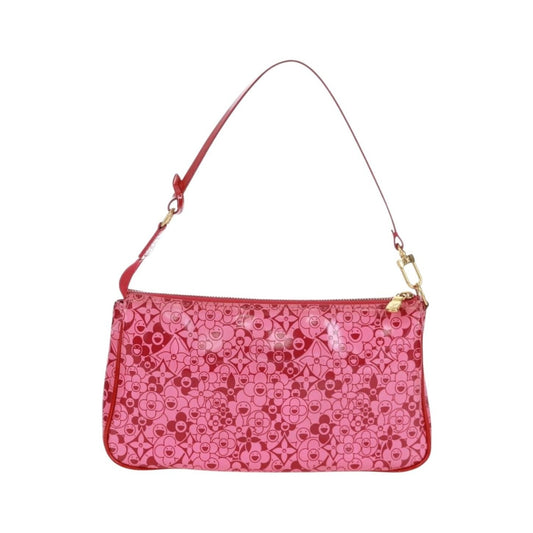 Louis Vuitton Pochette Accessoires Cosmic Blossom, Pink, PVC, Clutch