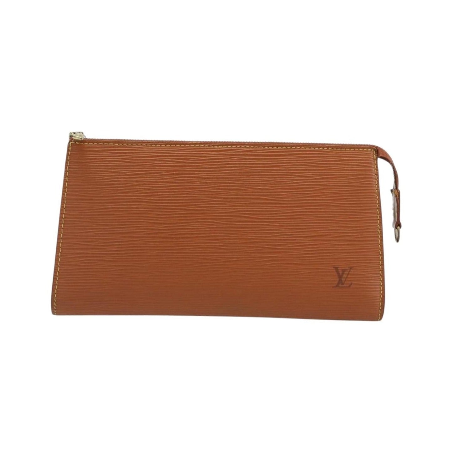 Louis Vuitton Pochette Accessoires Epi, Brown, Leather, Clutch
