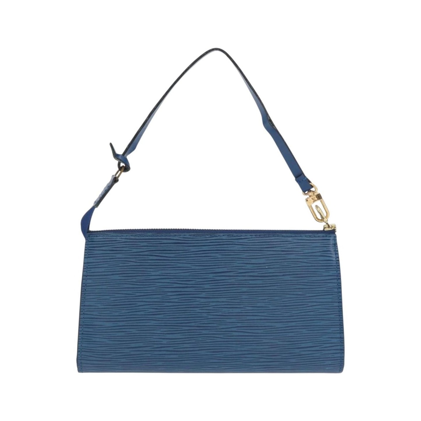 Louis Vuitton Pochette Accessoires Epi Leather, Blue, Leather, Clutch