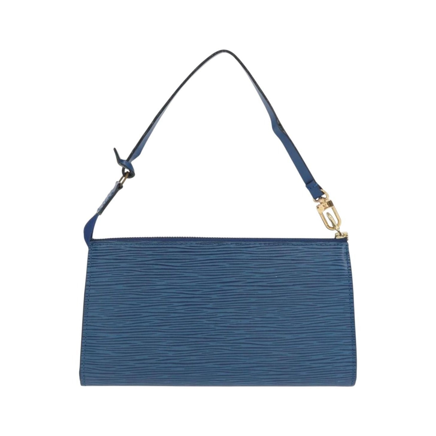 Louis Vuitton Pochette Accessoires Epi Leather, Blue, Leather, Clutch