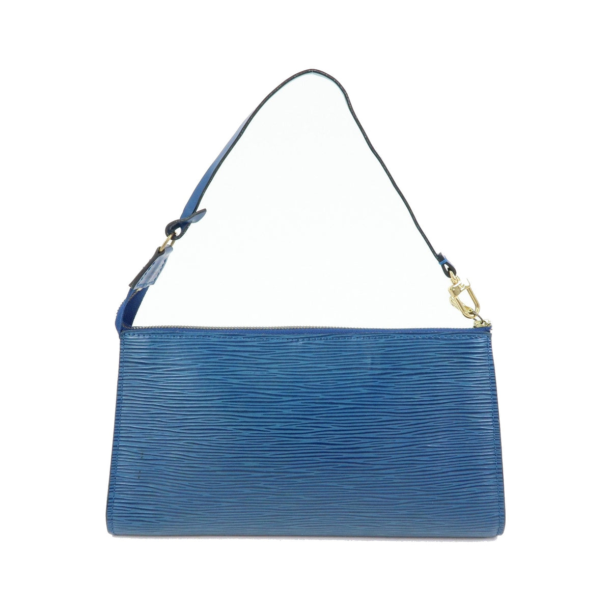 Louis Vuitton Pochette Accessoires Epi Leather, Blue, Leather, Clutch