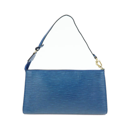 Louis Vuitton Pochette Accessoires Epi Leather, Blue, Leather, Clutch