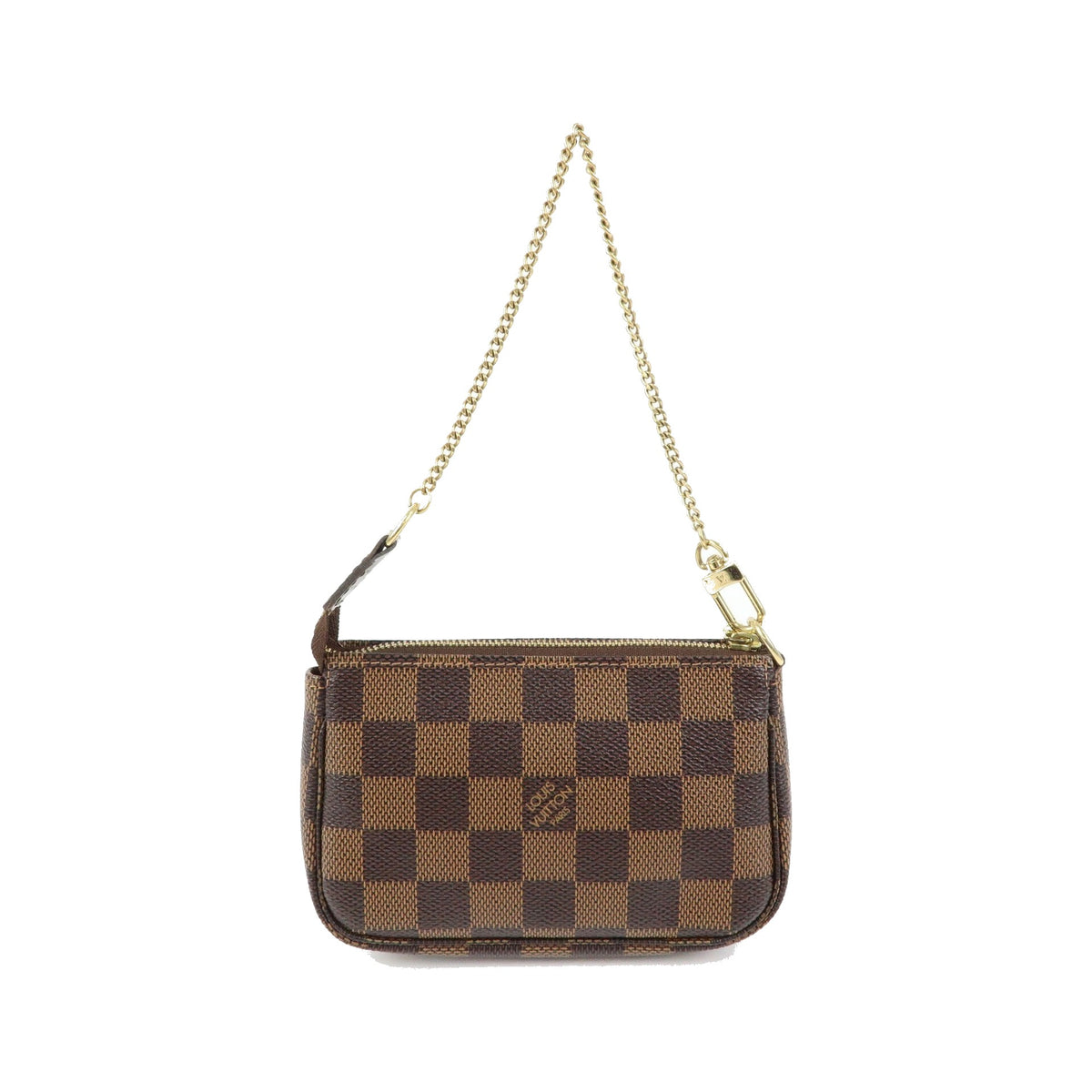 Louis Vuitton Pochette Accessoires Limited Edition Damier, Brown, Canvas, Clutch