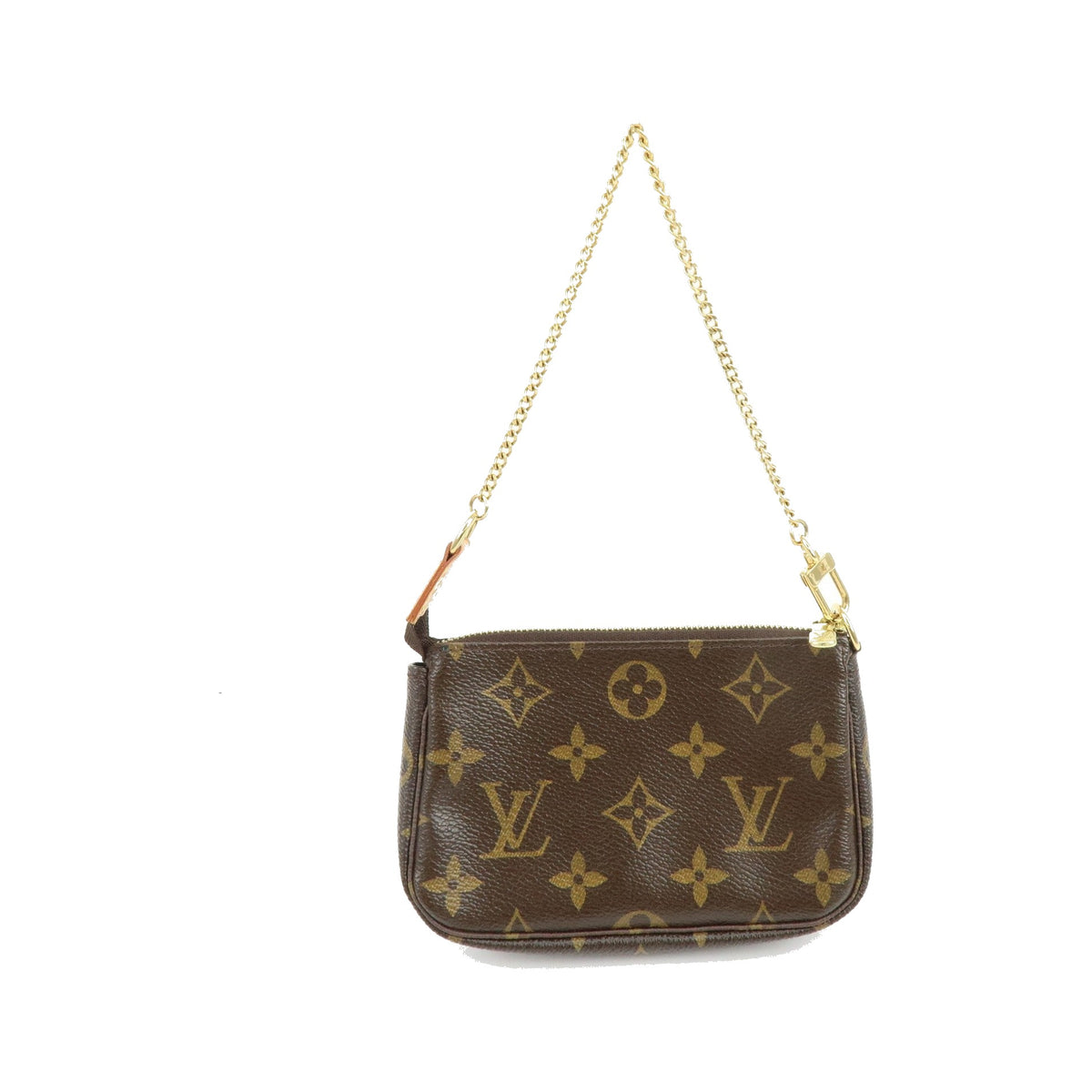Louis Vuitton Pochette Accessoires Limited Edition Monogram Canvas, Brown, Canvas, Clutch