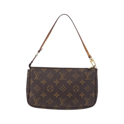 Louis Vuitton Pochette Accessoires Monogram Canvas, Brown, Canvas, Clutch