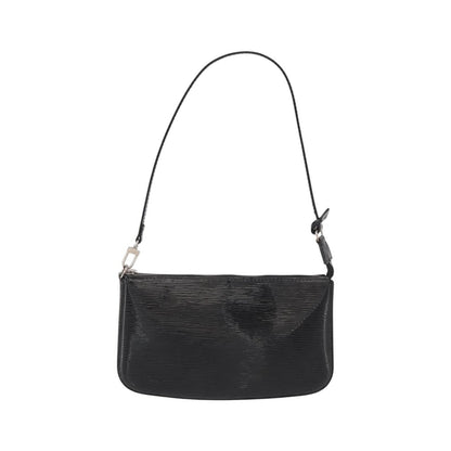 Louis Vuitton Pochette Accessoires NM Electric Epi Leather, Black, Leather, Clutch