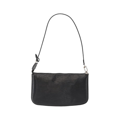 Louis Vuitton Pochette Accessoires NM Electric Epi Leather, Black, Leather, Clutch