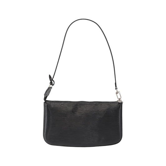 Louis Vuitton Pochette Accessoires NM Electric Epi Leather, Black, Leather, Clutch