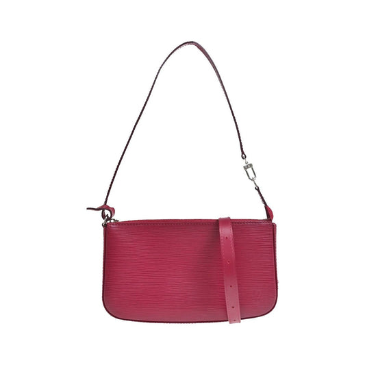 Louis Vuitton Pochette Accessoires NM Electric Epi Leather, Pink, Leather, Clutch