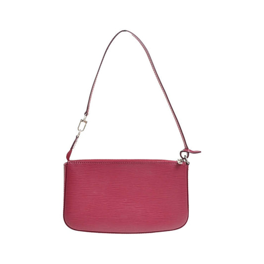 Louis Vuitton Pochette Accessoires NM Electric Epi Leather, Pink, Leather, Clutch