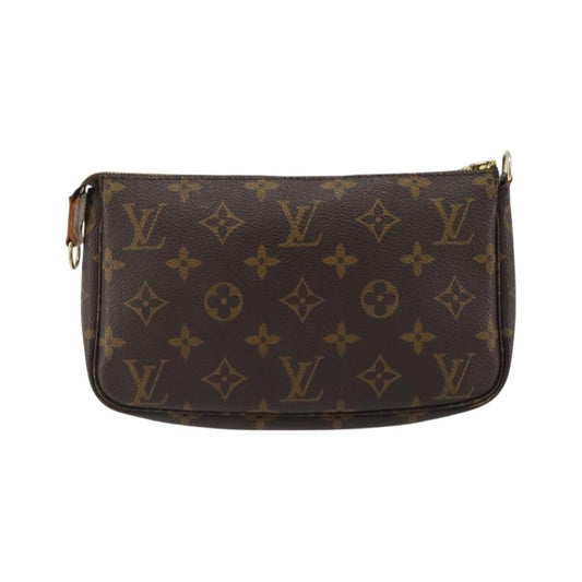 Louis Vuitton Pochette Accessoires NM Monogram Canvas, Brown, Canvas, Clutch