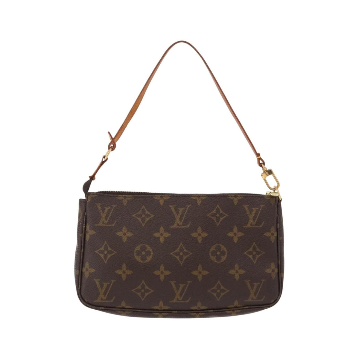 Louis Vuitton Pochette Accessoires NM Monogram Canvas, Brown, Canvas, Clutch