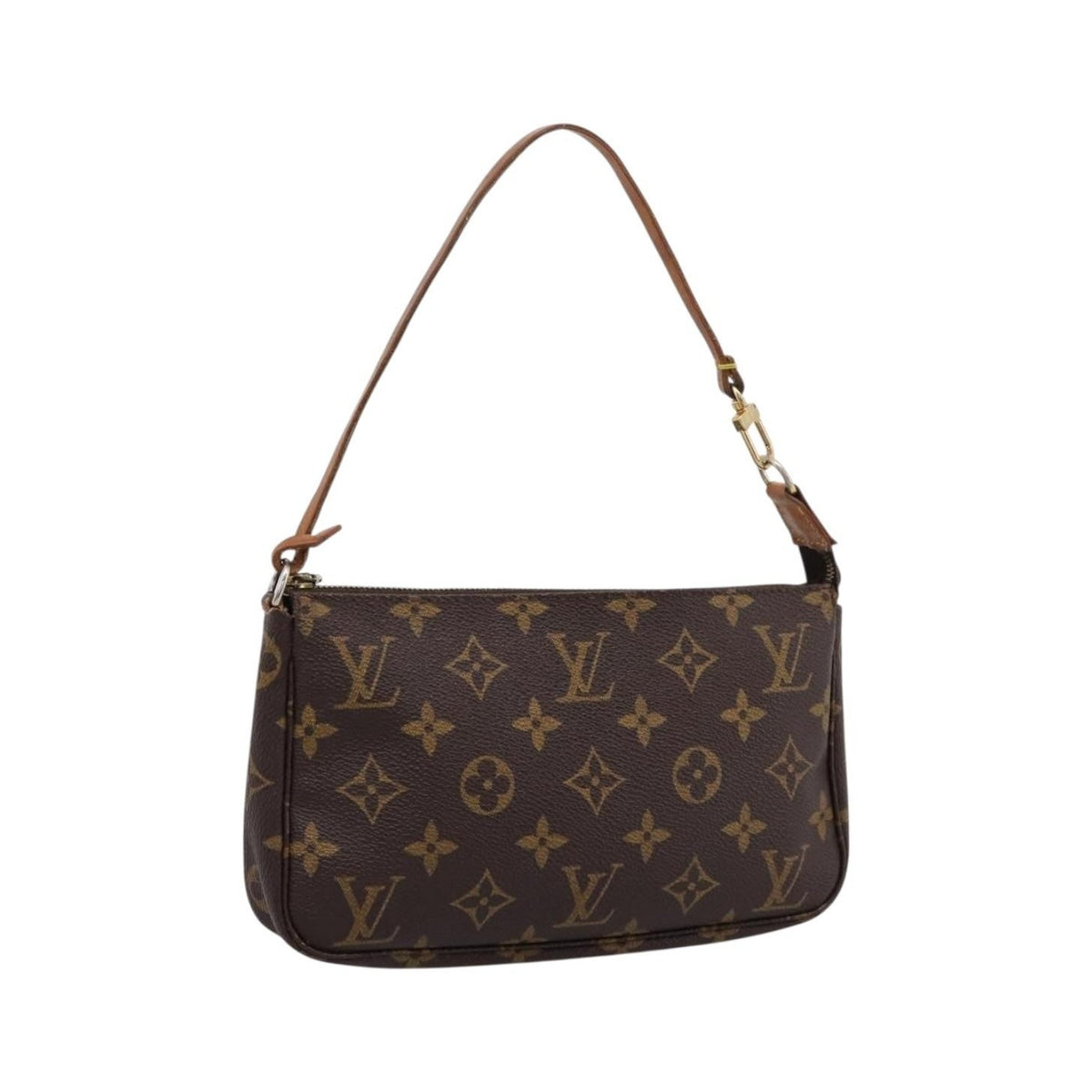 Louis Vuitton Pochette Accessoires NM Monogram Canvas, Brown, Canvas, Clutch
