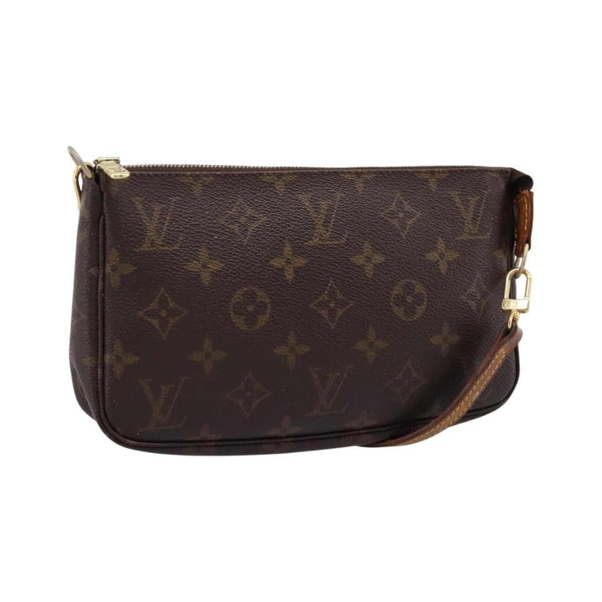 Louis Vuitton Pochette Accessoires NM Monogram Canvas, Brown, Canvas, Clutch