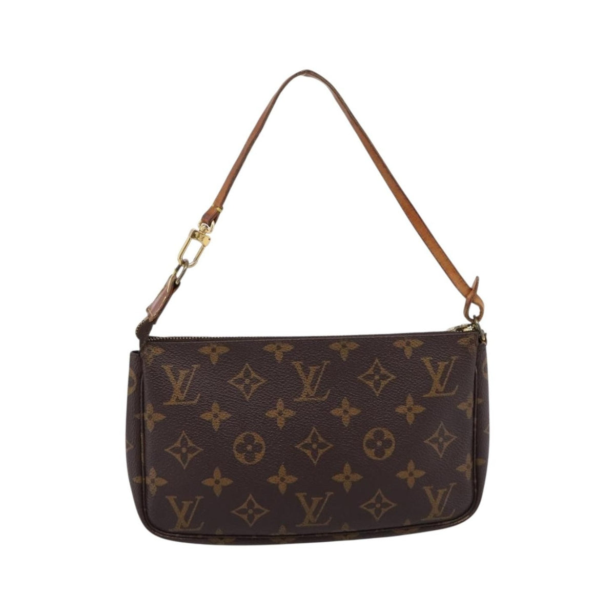 Louis Vuitton Pochette Accessoires NM Monogram Canvas, Brown, Canvas, Clutch