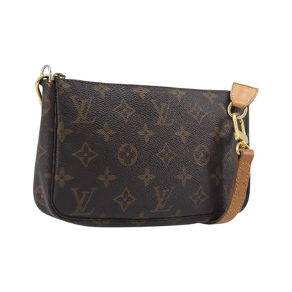 Louis Vuitton Pochette Accessoires NM Monogram Canvas, Brown, Canvas, Clutch