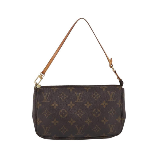 Louis Vuitton Pochette Accessoires NM Monogram Canvas, Brown, Canvas, Clutch